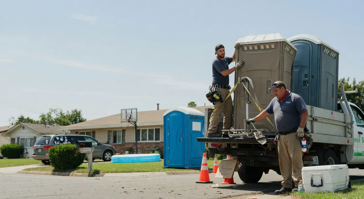 Porta Potty Rental in Clovis, CA near me