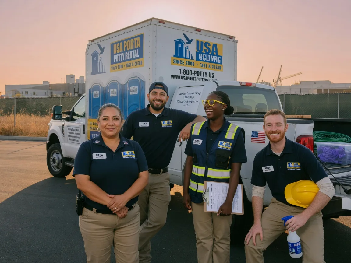 Portable Toilet Rental company in Clovis, CA